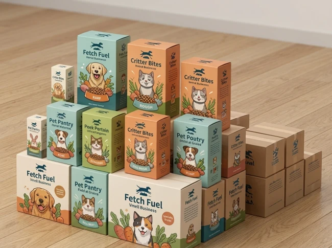 Affordable Custom Pet Food Boxes for Small Businesses