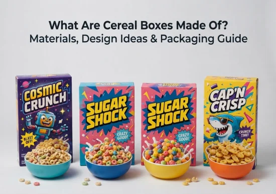 What Are Cereal Boxes Made Of? Materials, Design Ideas & Packaging Guide