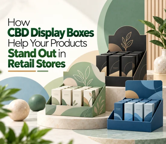 How CBD Display Boxes Help Your Products Stand Out in Retail Stores