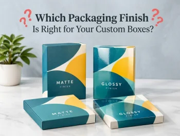 Matte vs Gloss Lamination: Which Packaging Finish Is Right for Your Custom Boxes?