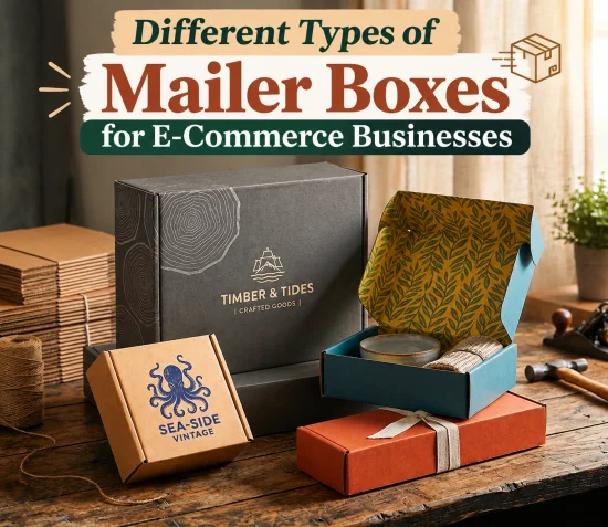 Different Types of Mailer Boxes for E-Commerce Businesses