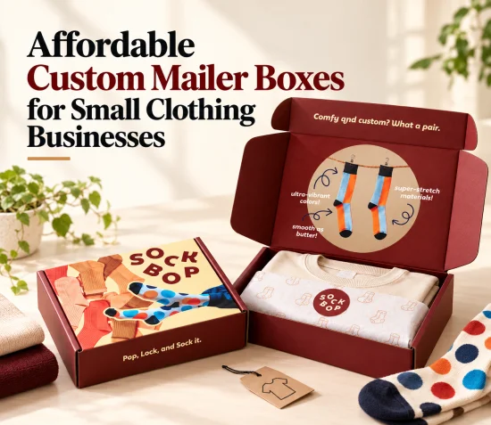 Affordable Custom Mailer Boxes for Small Clothing Businesses