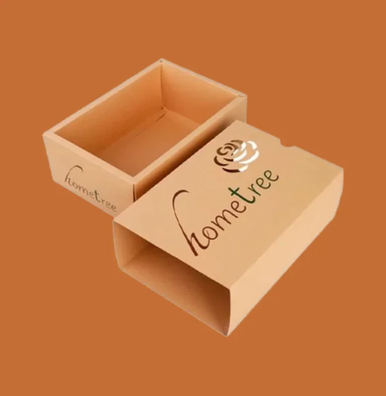 Custom Natural Kraft Covered Rigid Mailing Boxes
