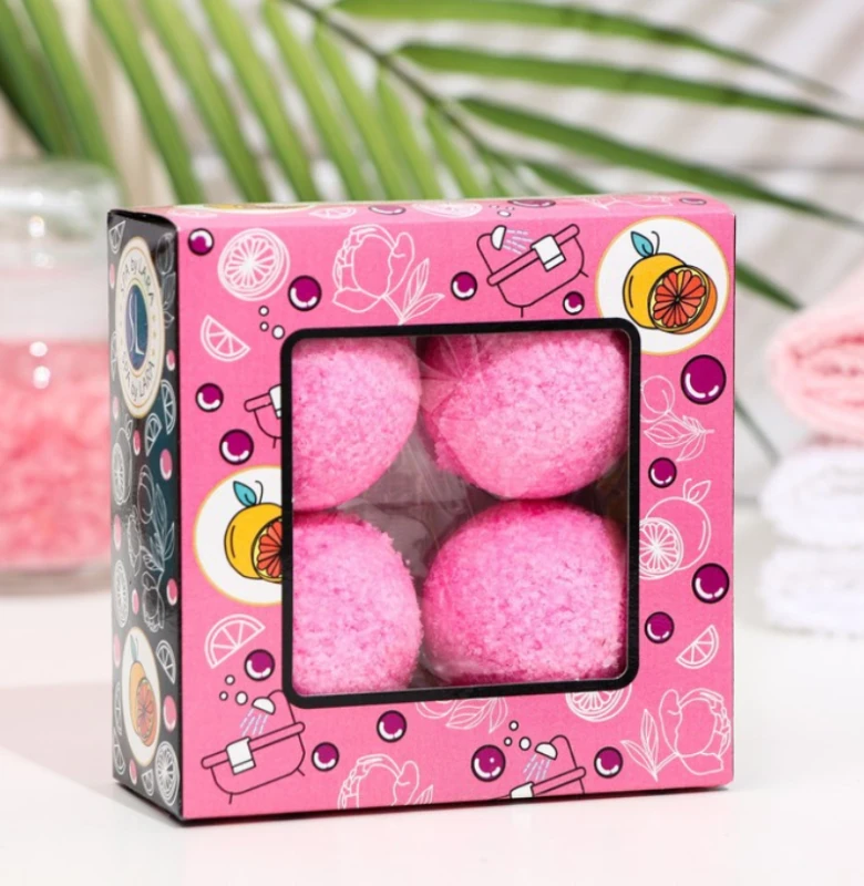Custom CBD Bath Bomb Packaging Boxes