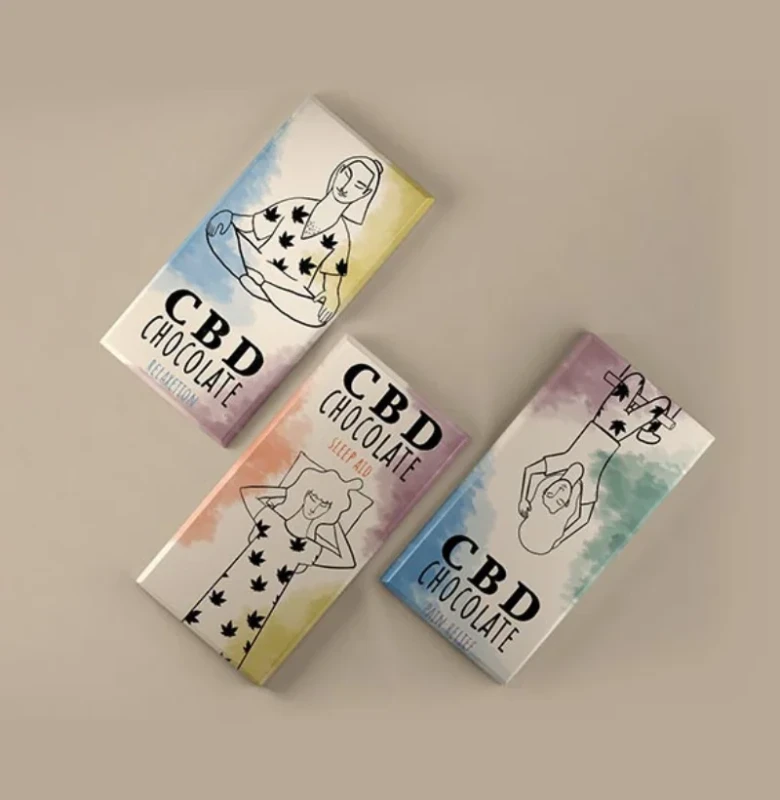 Custom CBD Chocolate Packaging Boxes