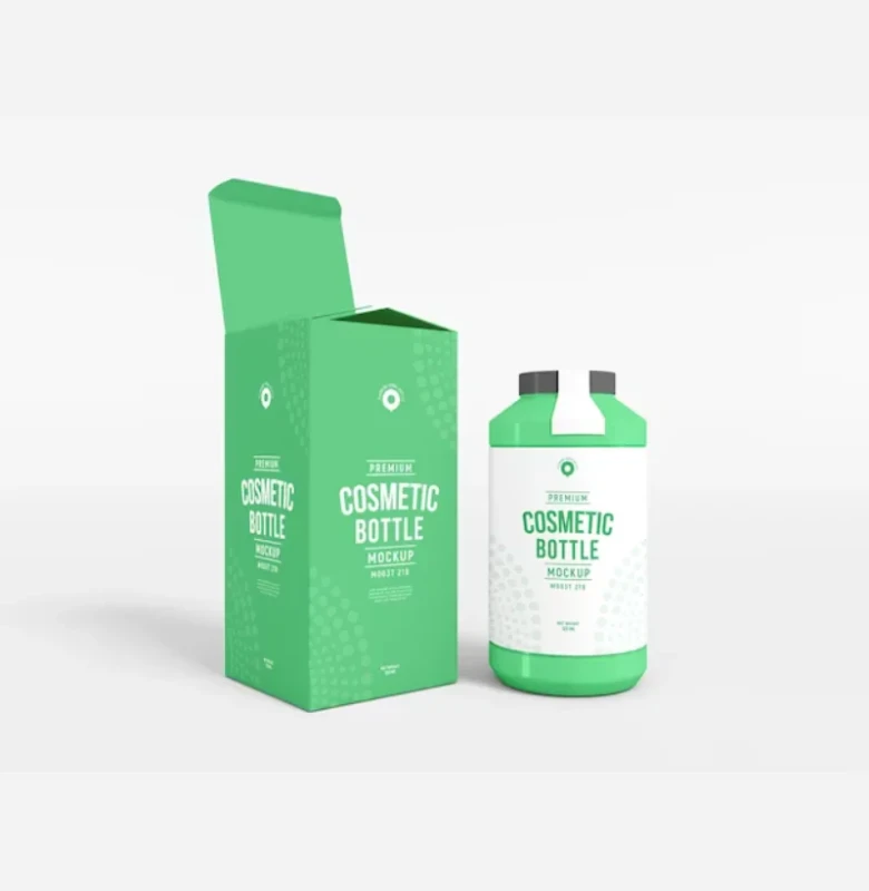 Custom 90ml Bottle Packaging Boxes