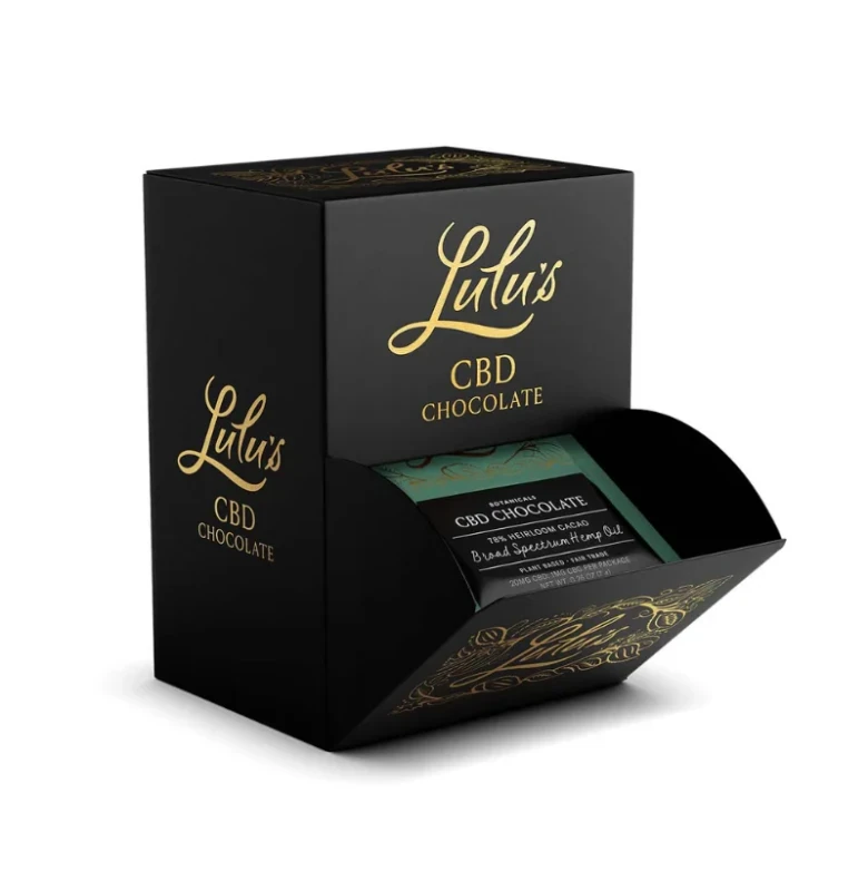 Custom CBD Chocolate Display Packaging Boxes