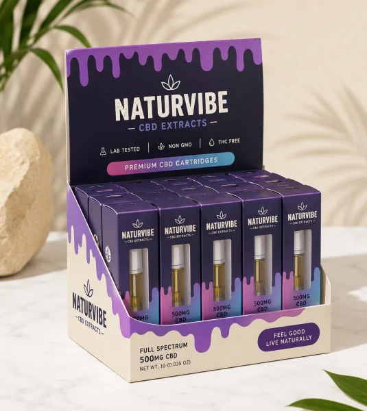 Custom Vape Cartridge Display Packaging Boxes