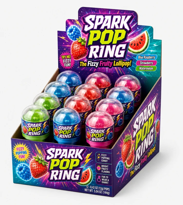 Custom THC Candy Display Packaging Boxes