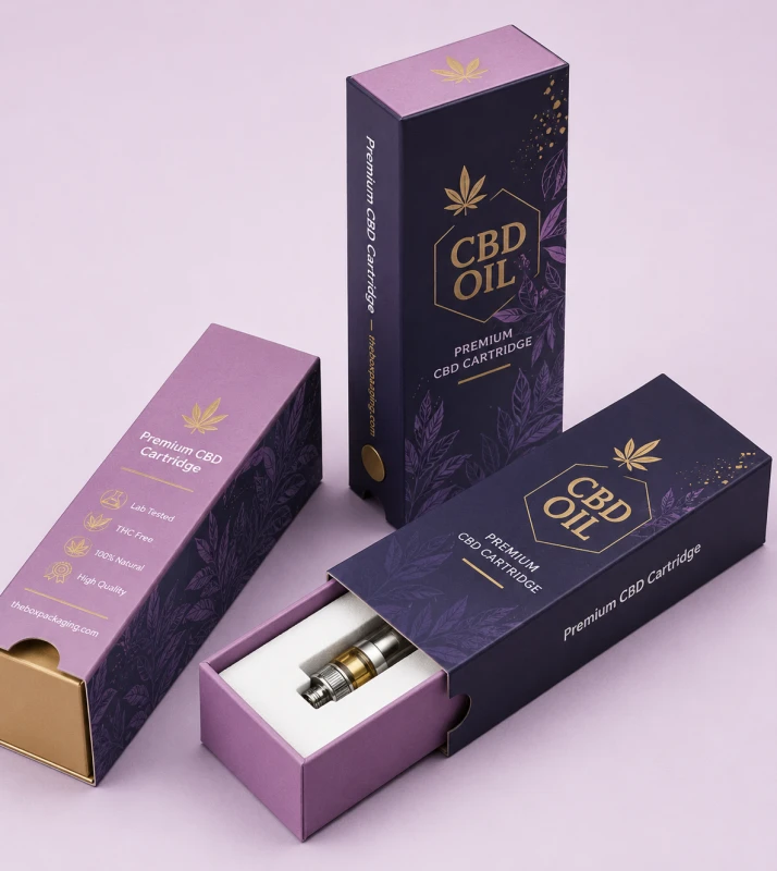 Custom Vape Cartridge Packaging Boxes