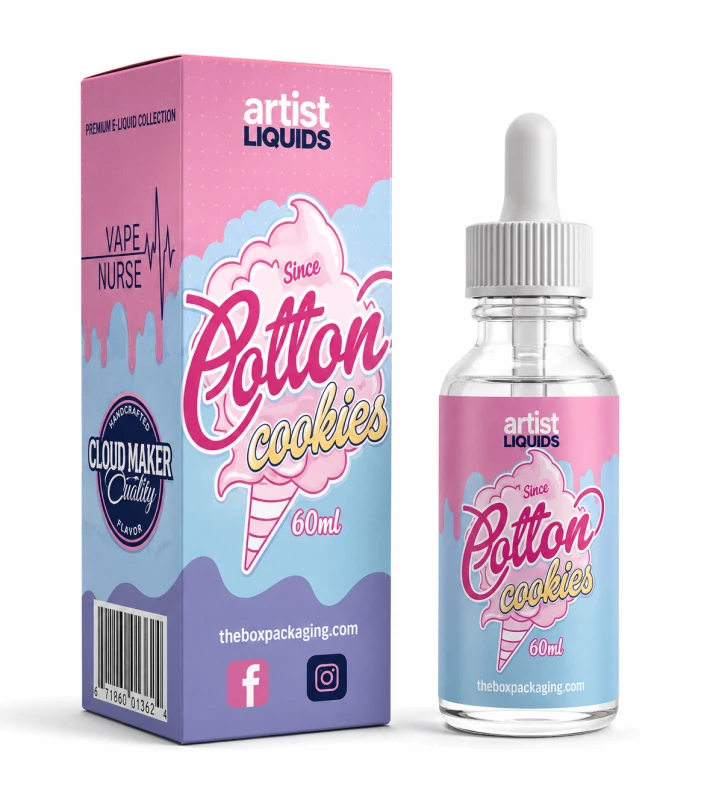 Custom Vape e-Juice Storage Packaging Boxes