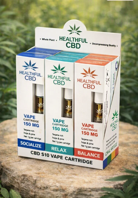 Custom CBD Vape Oil Cartridge Packaging Boxes