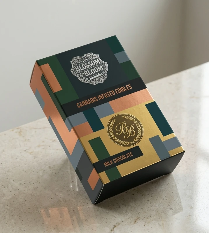 Custom Marijuana Edibles Packaging Boxes