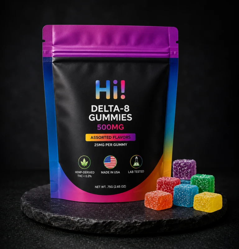 Custom Printed Gummy Bags