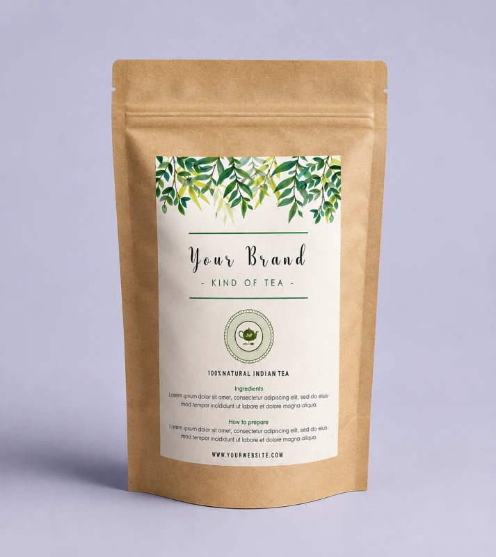 Custom Kraft Mylar Bags