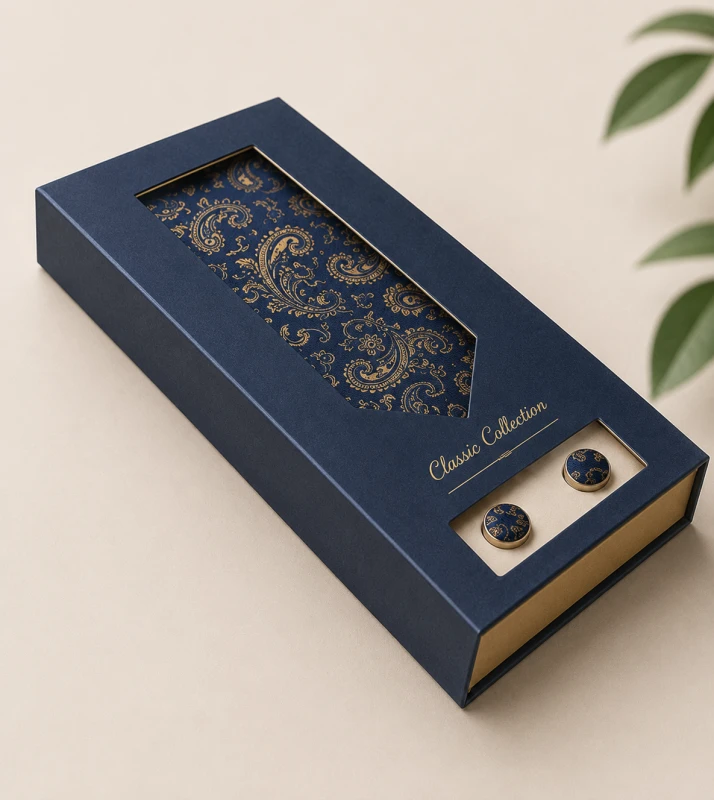 Custom Rigid Cufflink Boxes
