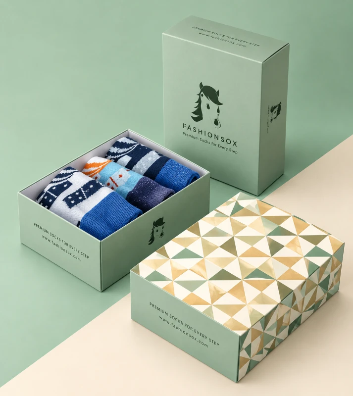Custom Socks Packaging Boxes