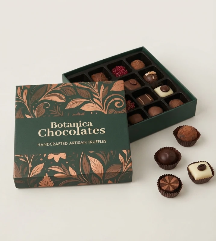 Custom Truffle Packaging Boxes