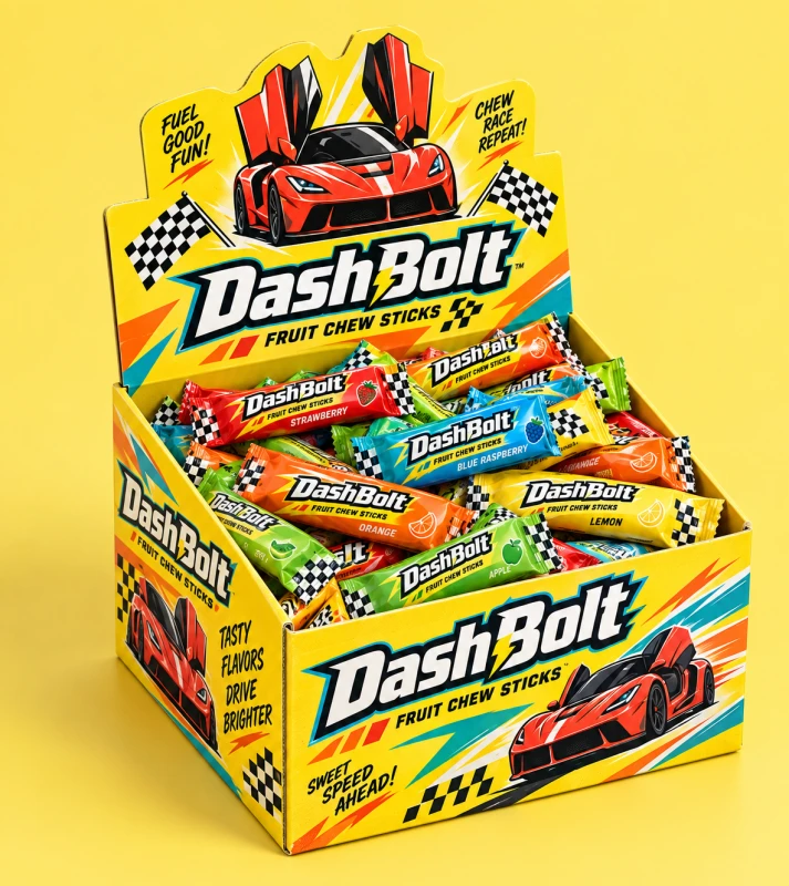 Custom Bubble Gum Packaging Boxes