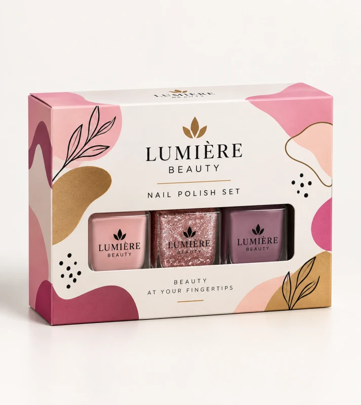 Custom Nail Polish Packaging Boxes