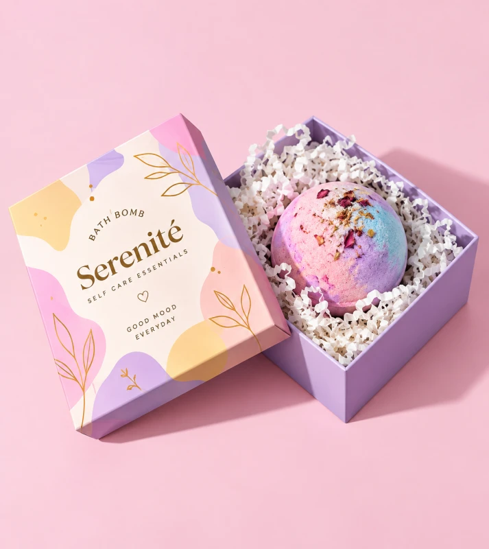 Custom Bath Bomb Packaging Boxes