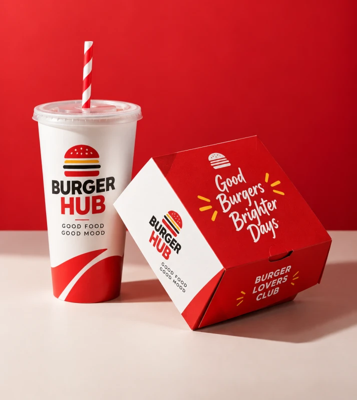 Custom Burger Packaging Boxes