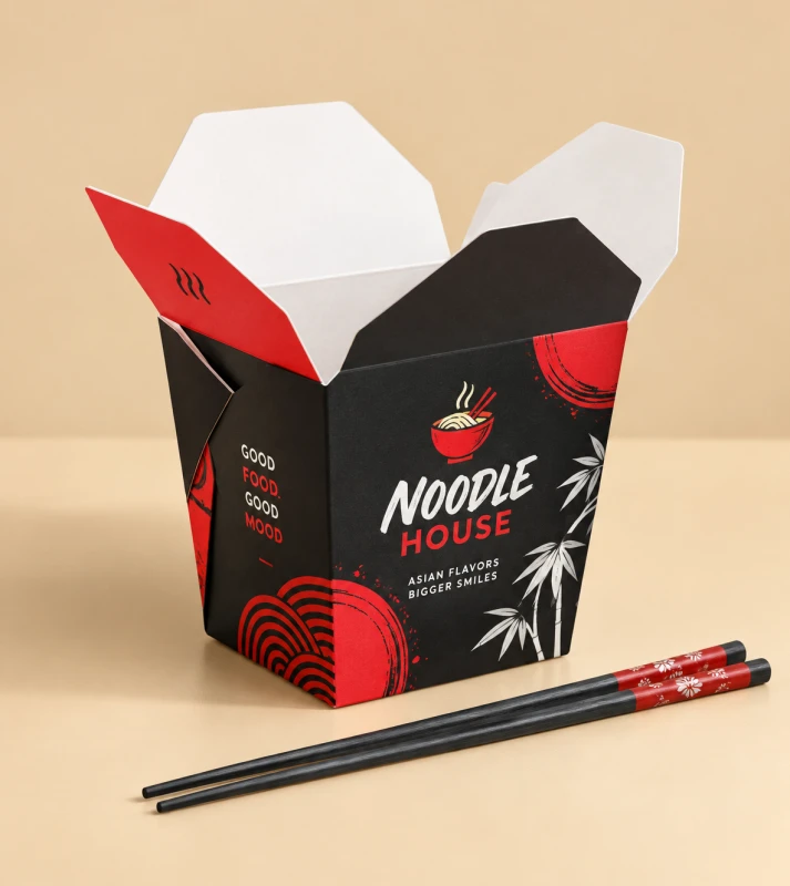 Custom Chinese Food Packaging Boxes