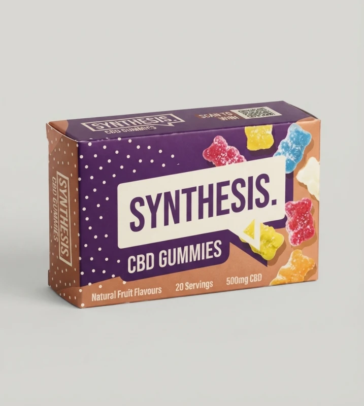 Custom CBD Gummies Packaging Boxes