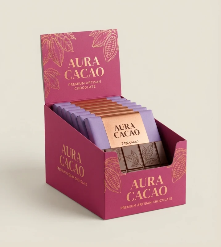 Custom Chocolate Display Packaging Boxes