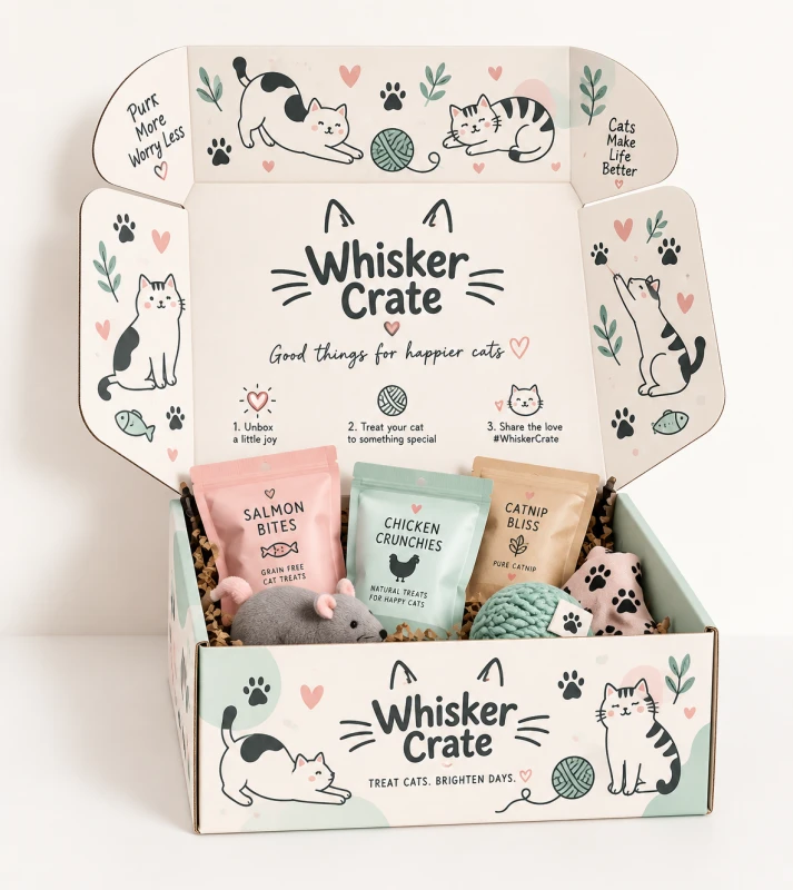 Custom Pet Grooming Kit Boxes