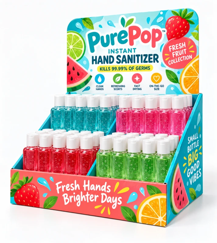 Custom Bottle Display Packaging Boxes