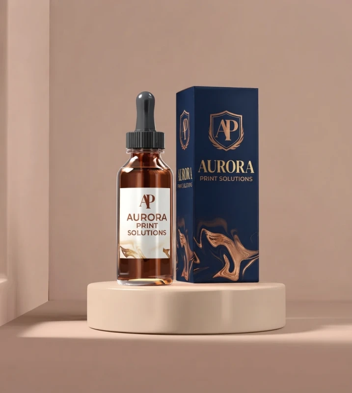 Custom 80ml Bottle Packaging Boxes