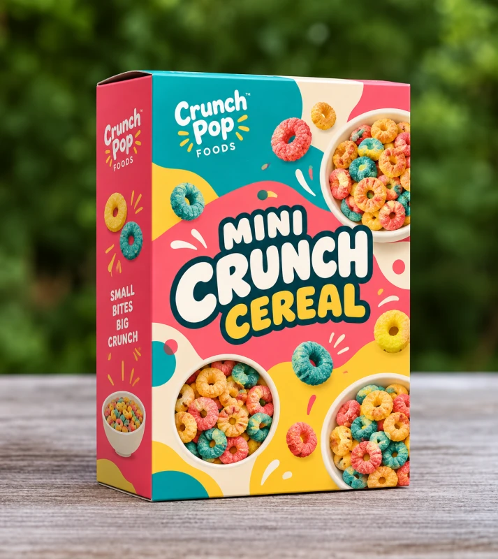 Custom Mini Cereal Boxes