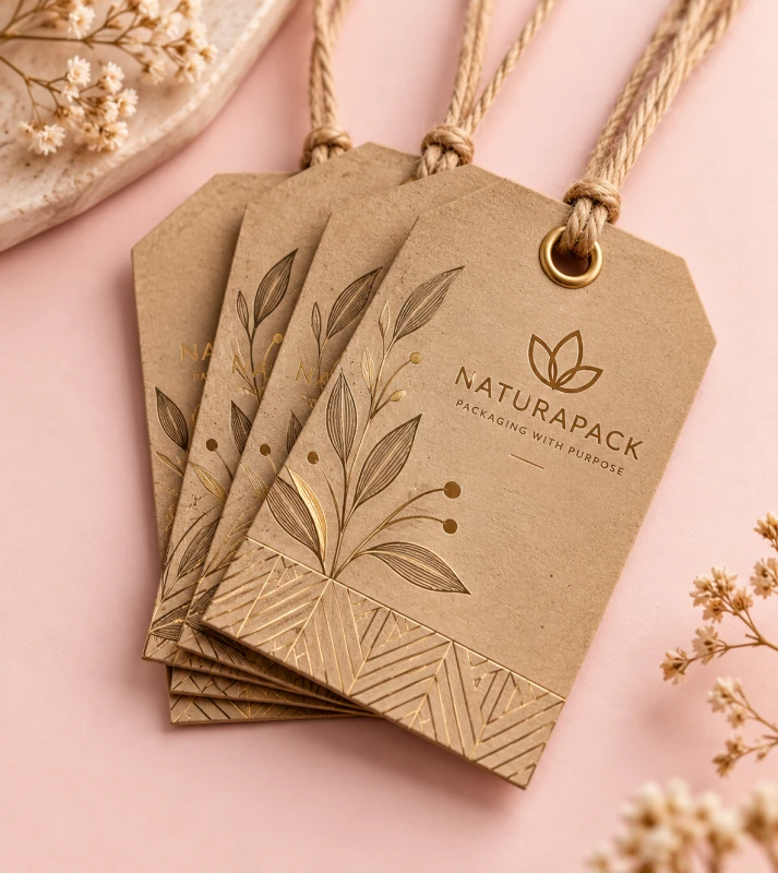 Custom Kraft Hang Tags