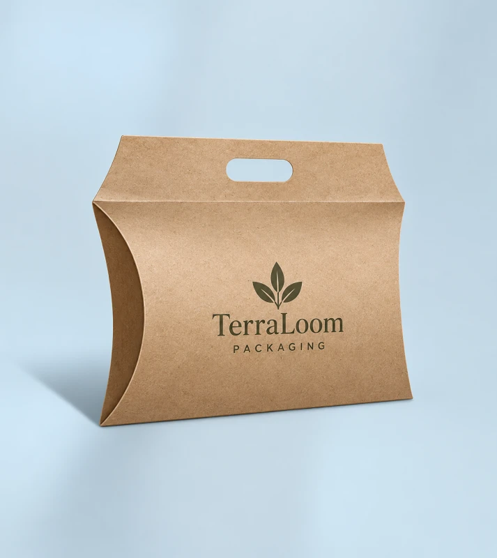 Custom Pillow Boxes with Handle