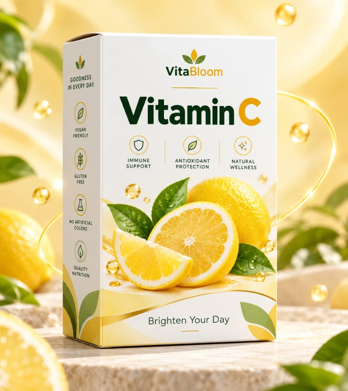 Custom Vitamin Packaging Boxes