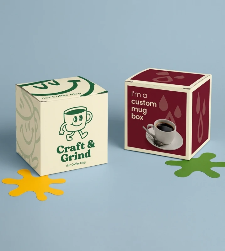 Custom Mug Packaging Boxes