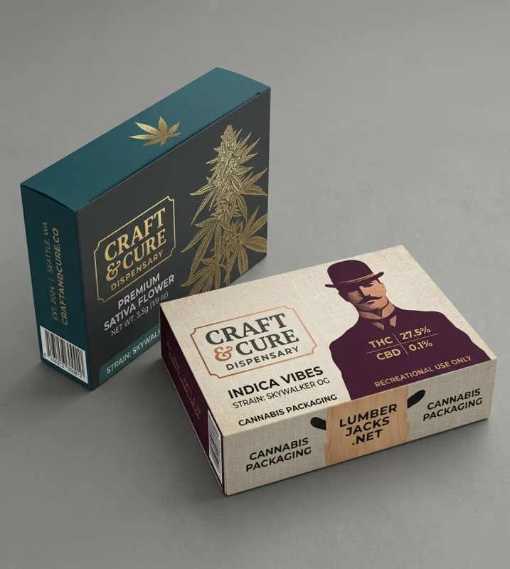 Custom Cannabis Tinctures Packaging Boxes