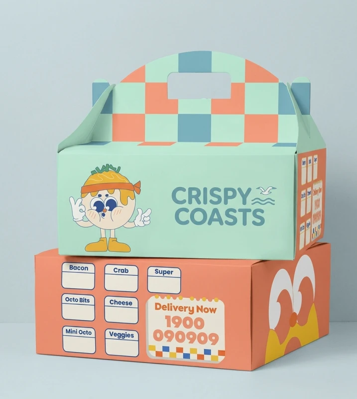 Custom Gable Cereal Boxes