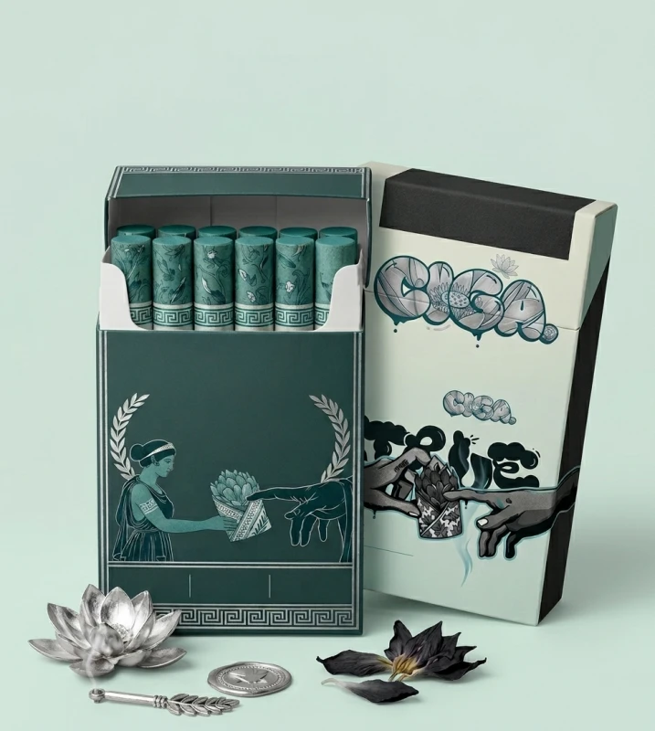 Custom Herbal Cigarette Boxes