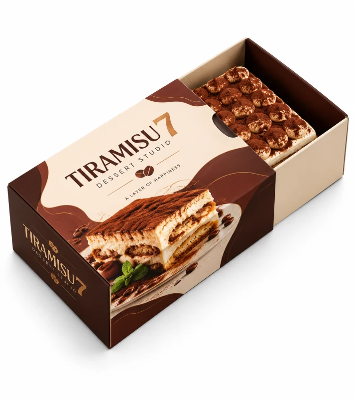Custom Tiramisu Boxes