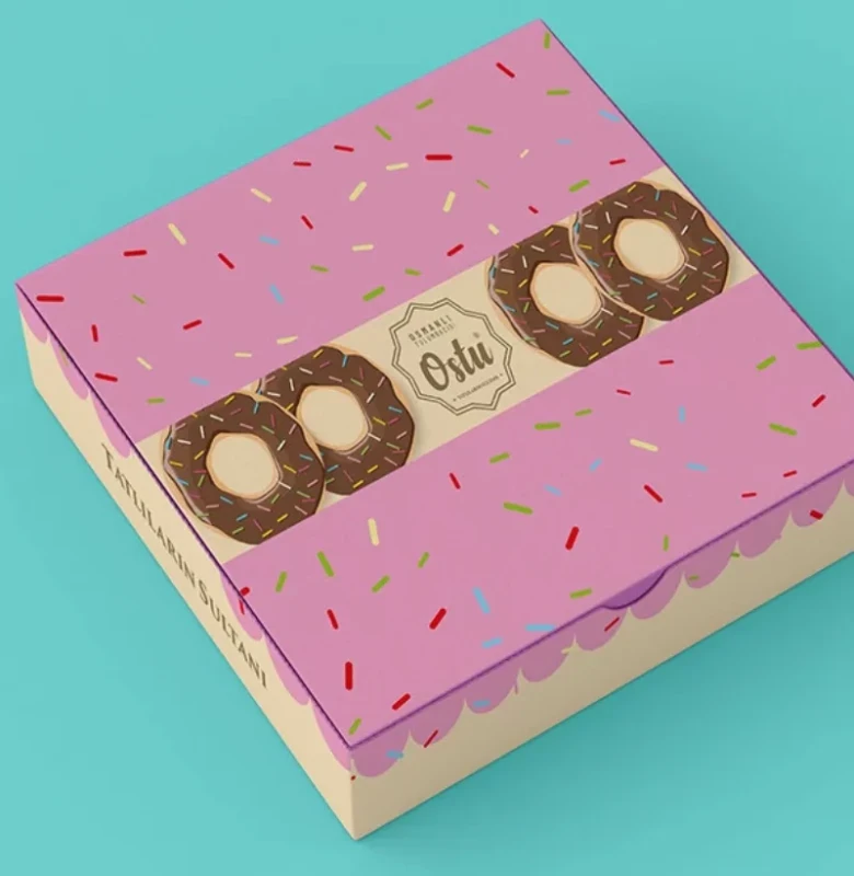 Custom Donut Packaging Boxes