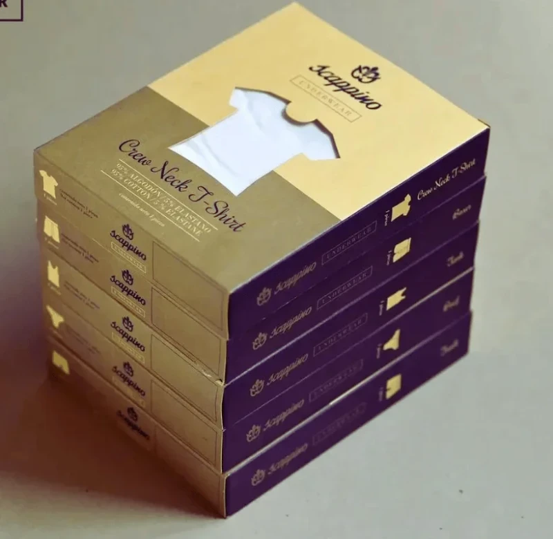 Custom Shirt Packaging Boxes