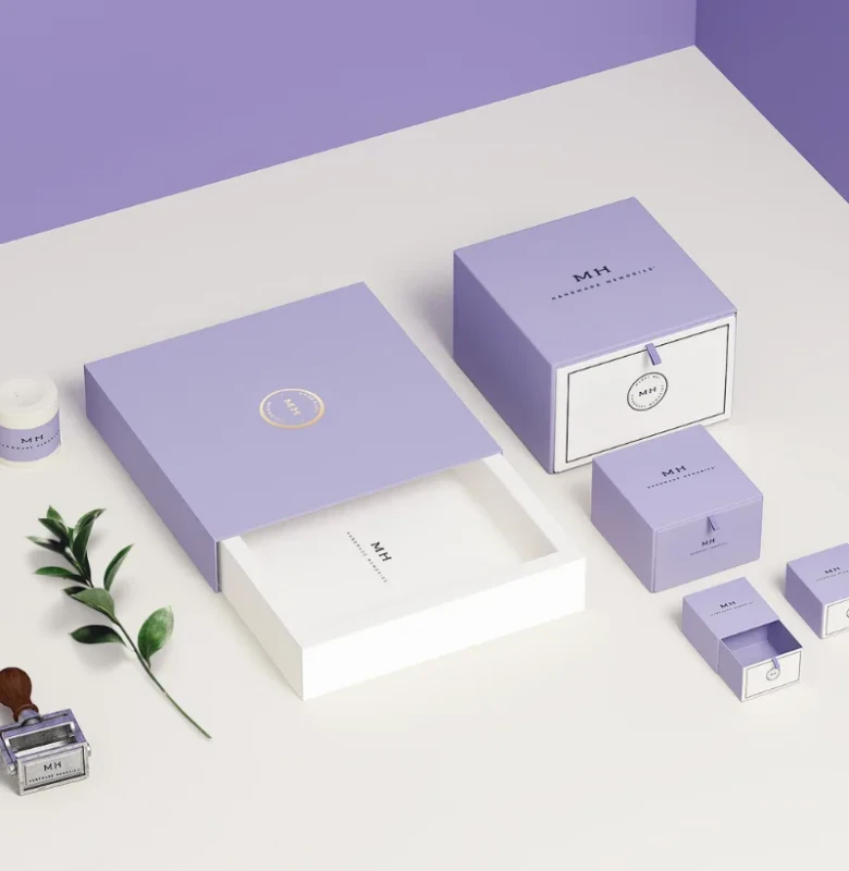Custom Drawer Rigid Packaging Boxes
