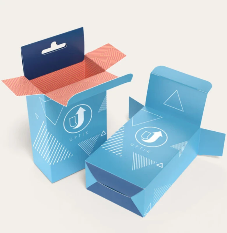 Custom Five-Panel Hanger Packaging Boxes