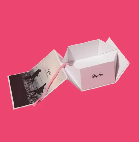 Custom Die Cut Black Rigid Gift Boxes
