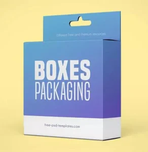 Custom Five-Panel Hanger Packaging Boxes