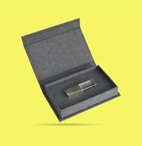 Custom Linen Rigid Business Card Boxes