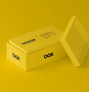 Custom Linen Rigid Business Card Boxes