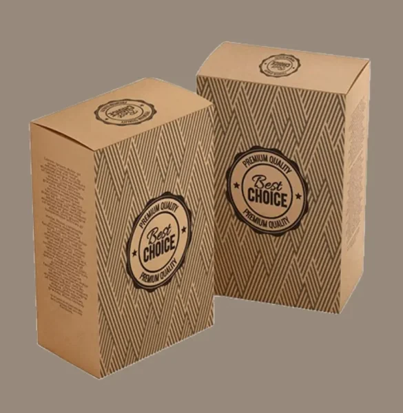 Custom Natural Kraft Covered Rigid Mailing Boxes
